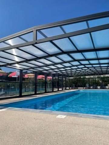 Camping Le Ruisseau Saint-André-de-Seignaux Exterior foto